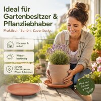 Pflanztopfuntersetzer Mira Terrakotta Ø 19cm