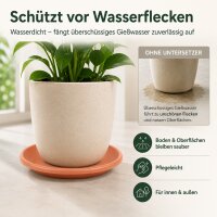 Pflanztopfuntersetzer Mira Terrakotta Ø 29cm