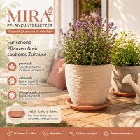 Pflanztopfuntersetzer Mira Terrakotta Ø 34cm