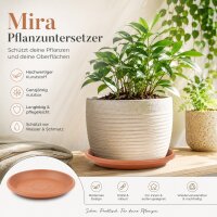 Pflanztopfuntersetzer Mira Terrakotta Ø 34cm