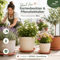 Pflanztopfuntersetzer Mira Terrakotta Ø 34cm