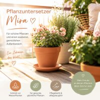 Pflanztopfuntersetzer Mira Terrakotta Ø 44cm