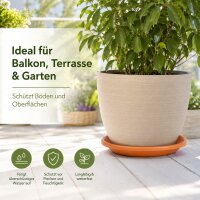 Pflanztopfuntersetzer Mira Terrakotta Ø 49cm