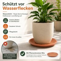 Pflanztopfuntersetzer Mira Terrakotta Ø 58cm