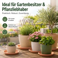 Pflanztopfuntersetzer Mira Terrakotta Ø 68cm