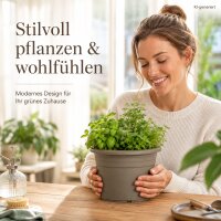 Pflanztopf Fiona Taupe Ø 25cm