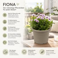 Pflanztopf Fiona Taupe Ø 30cm