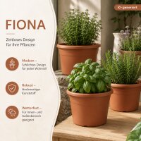 Pflanztopf Fiona Terrakotta Ø 18cm