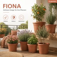 Pflanztopf Fiona Terrakotta Ø 25cm