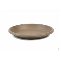 Pflanztopfuntersetzer Mira Taupe Ø 19cm