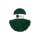 Flechtkordel 5mm 50m Grün Pine Green aus recycelter Baumwolle