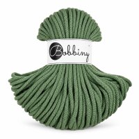 Flechtkordel 5mm 50m Grün Eucalyptus Green Kordel für Körbe