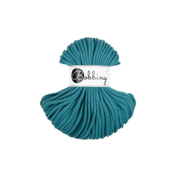 Baumwollkordeln - Flechtkordeln 5 mm - 50m Teal