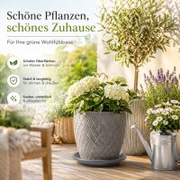 Pflanztopfuntersetzer Mira Anthrazit Ø 49cm