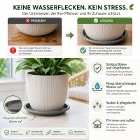 Pflanztopfuntersetzer Mira Anthrazit Ø 68cm