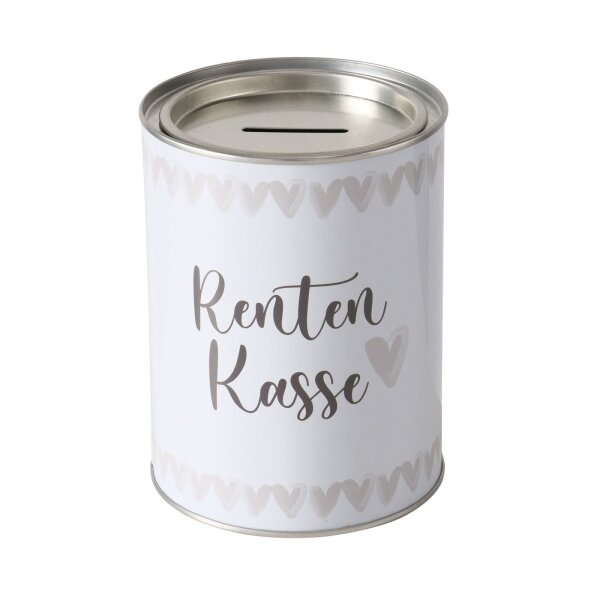 Spardose Rentenkasse 10 x 13,4 cm