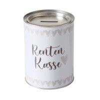 Spardose Rentenkasse 10 x 13,4 cm