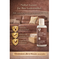 Leather Protection Cream Schutzcreme für Ledermöbel 250ml