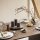 Deluxe Homeart Unique LED-Kerze Echtwachs Mokka