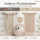 Makramee Kordel 9mm 30m Beige Nude - Baumwollkordel geflochten