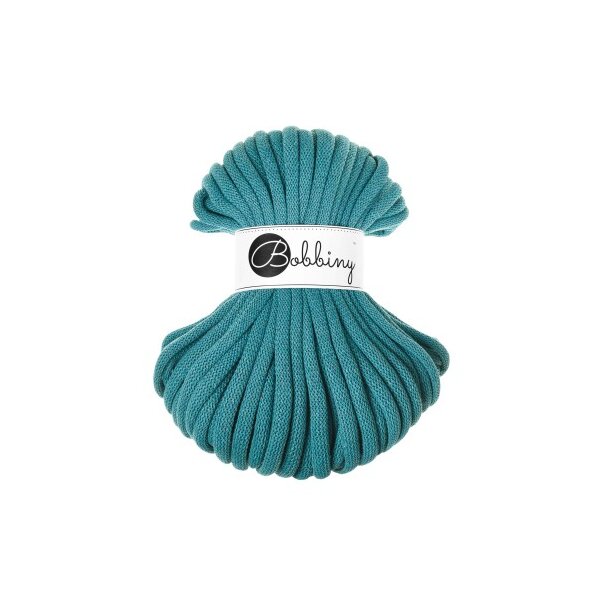 Baumwollkordeln - Flechtkordeln 9 mm - 30m Teal