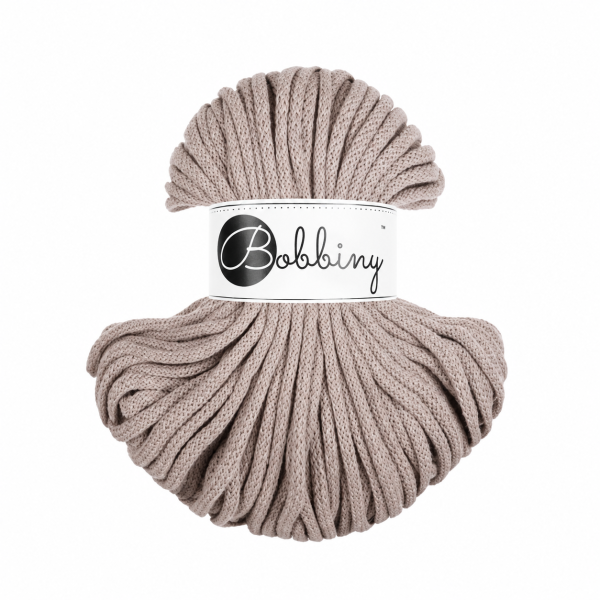 Baumwollkordeln - Flechtkordeln 5 mm - 50m Pearl