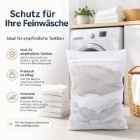 Wäschenetz 30 x 40 cm mit Reißverschluss – Schutz für Feinwäsche