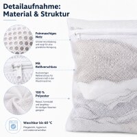 Wäschenetz 30 x 40 cm mit Reißverschluss – Schutz für Feinwäsche
