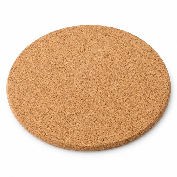 Kork Untersetzer Topf 0,7x19,5cm Natur Korkbraun rund Tischschutz