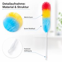 Staubwedel bunt 57 cm mit Aufhängung