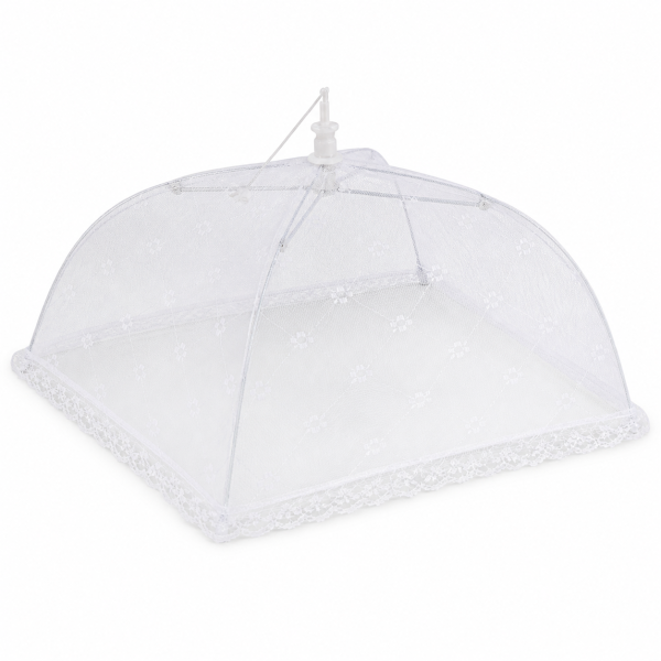 Fliegenhaube weiß faltbar 35 x 35 x 20 cm