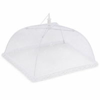 Fliegenhaube weiß faltbar 35 x 35 x 20 cm