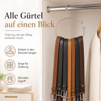 Gürtelring aus Metall für den Kleiderschrank Ø 15 cm