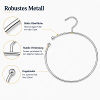 Gürtelring aus Metall für den Kleiderschrank Ø 15 cm