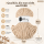 Baumwollkordel 5mm 50m Beige - Warm Beige Kordelgarn geflochten