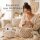 Baumwollkordel 5mm 50m Beige - Warm Beige Kordelgarn geflochten