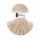 Baumwollkordeln - Flechtkordeln 3 mm - 100m Warm Beige