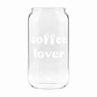 Hohes Trinkglas 500ml Transparent - Borosilikatglas...