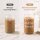 Hohes Trinkglas 500ml Transparent - Borosilikatglas für Iced Coffee