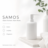 Seifenspender Samos - Weiß