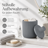 Aufbewahrungsdose Samos - Grau