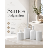 Aufbewahrungsdose Samos - Weiß