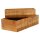 Küchen Organizer Set aus Bambus 2tlg Natur honigbraun Regalbox Küche