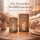 Boltze Windlicht Christina 2er-Set Grau Shabby-Look