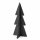 Deko Baum grau 35x79cm Grau Dunkelgrau Polyester Winterdeko