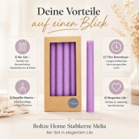 Boltze Home Stabkerze Melia - Lila