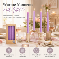Boltze Home Stabkerze Melia - Lila