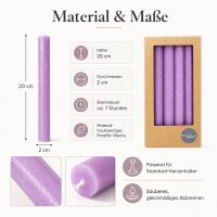 Boltze Home Stabkerze Melia - Lila