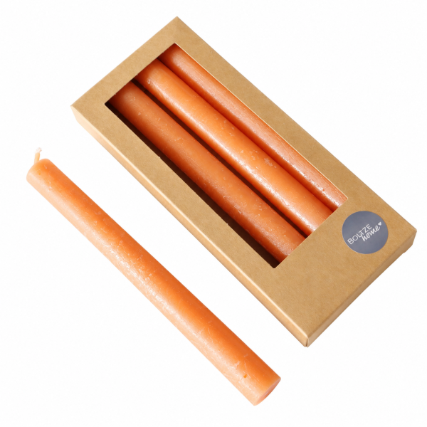 Boltze Home Stabkerze Melia 4er-SET - Orange
