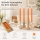 Boltze Home Stabkerze Melia 4er-SET - Orange